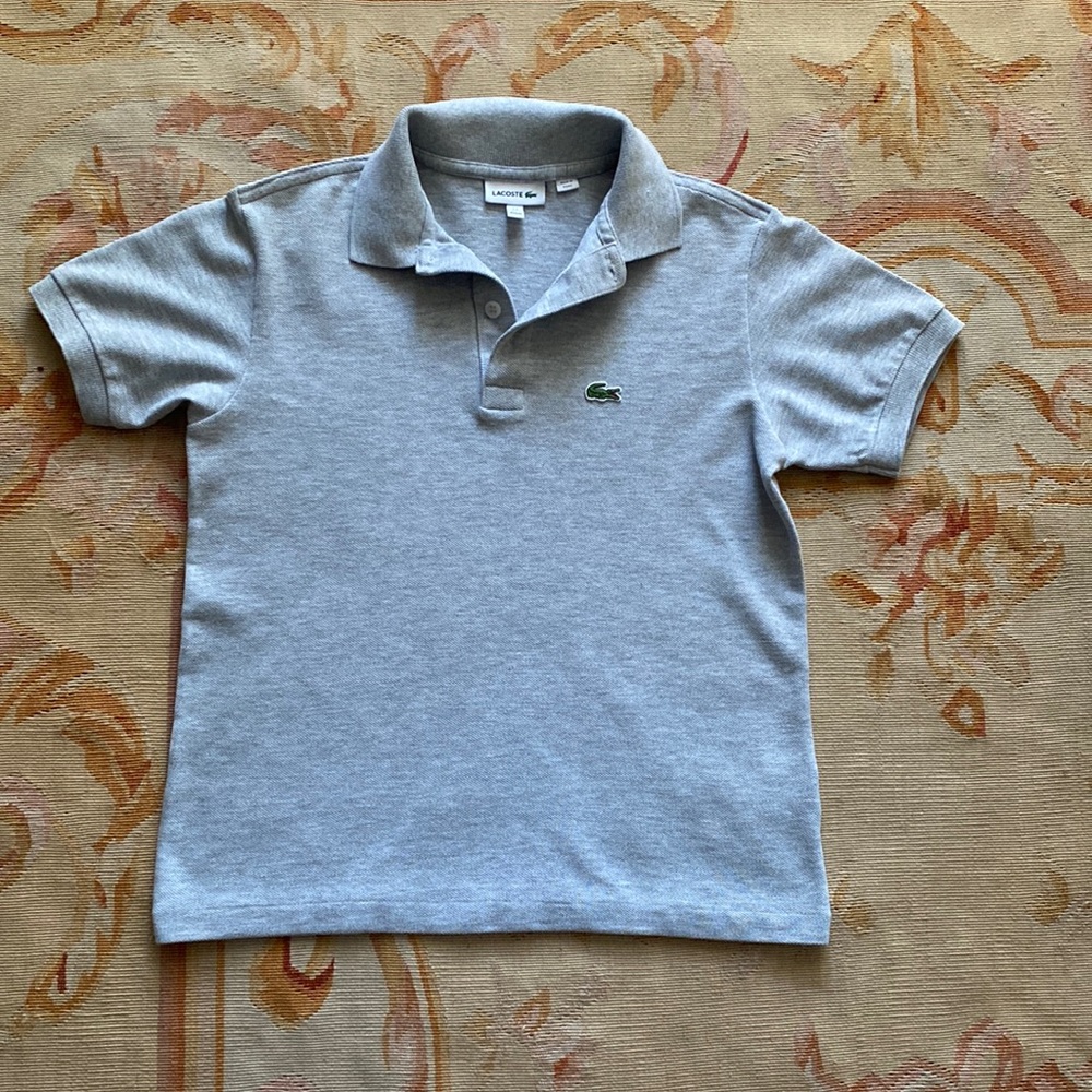 Lacoste Boys polo shirt size 12 (runs small … good for 8-10 year old )
